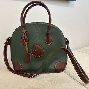 Vintage Los Cardales Handcrafted Leather Satchel Purse
